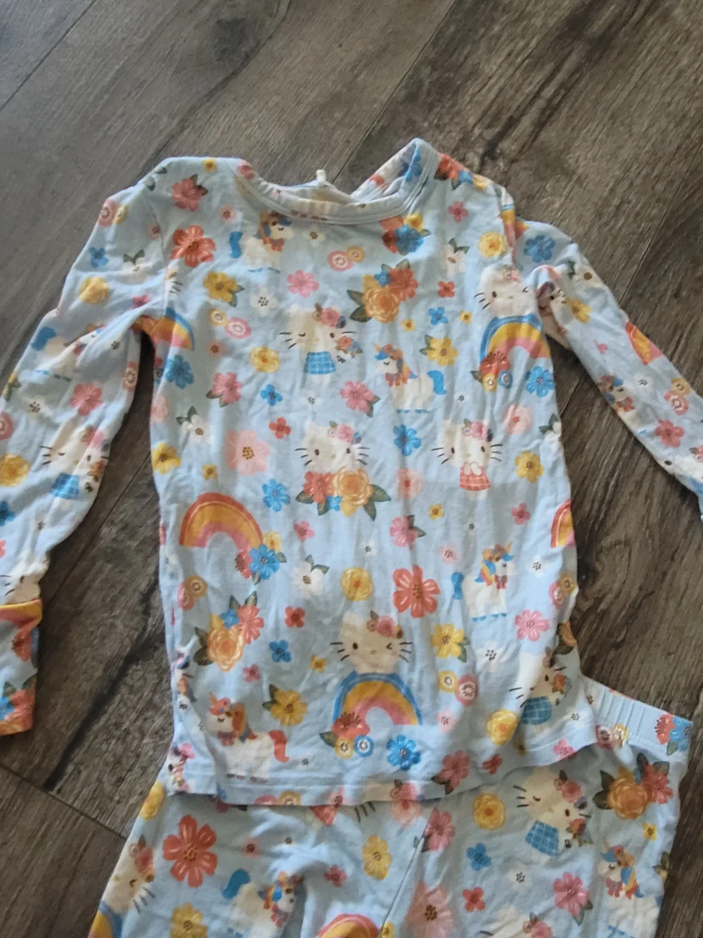 Posh Paenut + Hello Kitty 2pc Pajamas